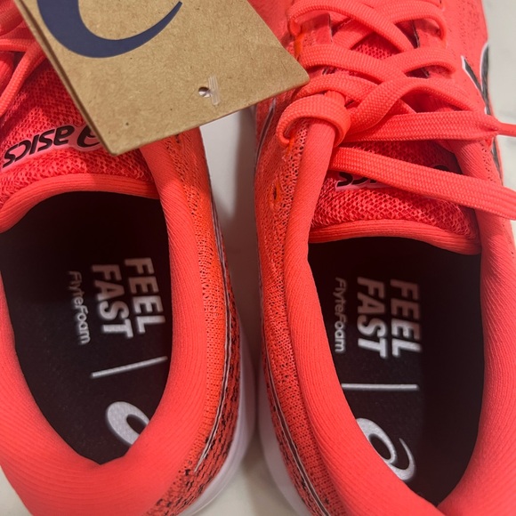 Asics Pink Athletic Shoes Breathable Mesh Design - Picture 6 of 9